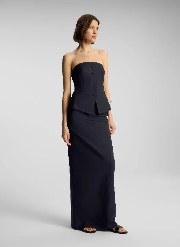 Renee Tailored Strapless Top