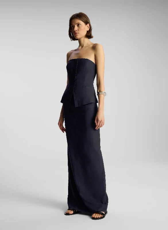 Renee Tailored Strapless Top