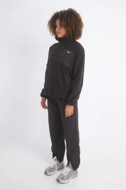 Half Zip Fleece - Black