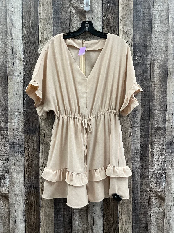 Cream Romper Cmf, Size M