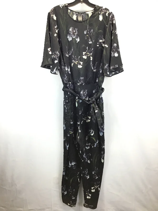 Floral Print Jumpsuit H&m, Size 16