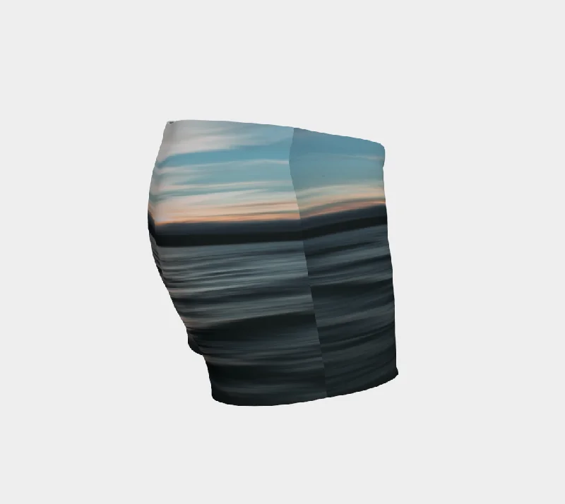 Sea Ripples Workout Shorts