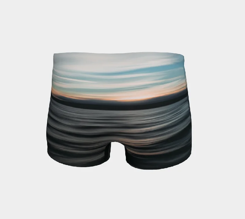 Sea Ripples Workout Shorts