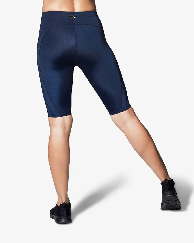 Stabilyx Ventilator Joint Support Compression Short: Women's True Navy