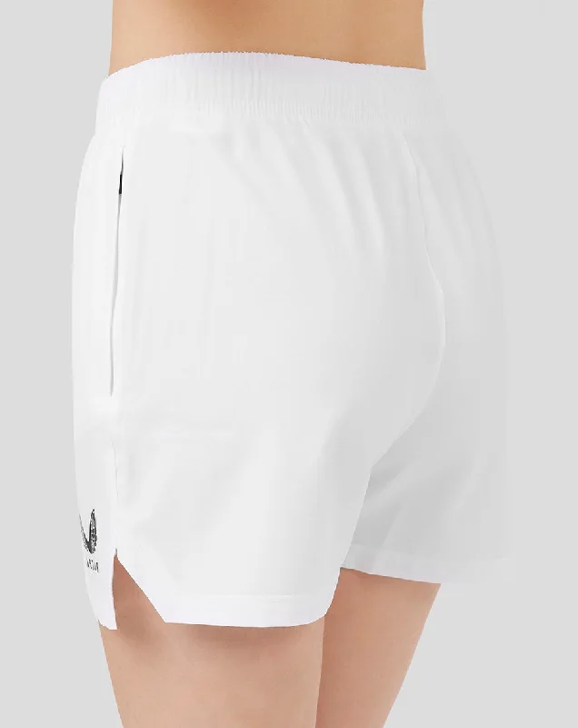 Women's White Core Training Shorts