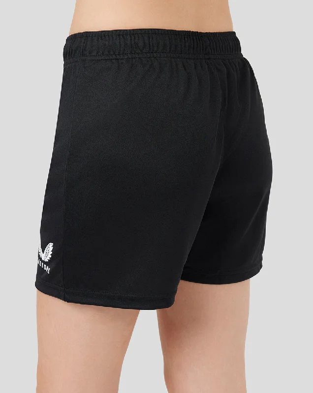 Women's Core Black Training Shorts