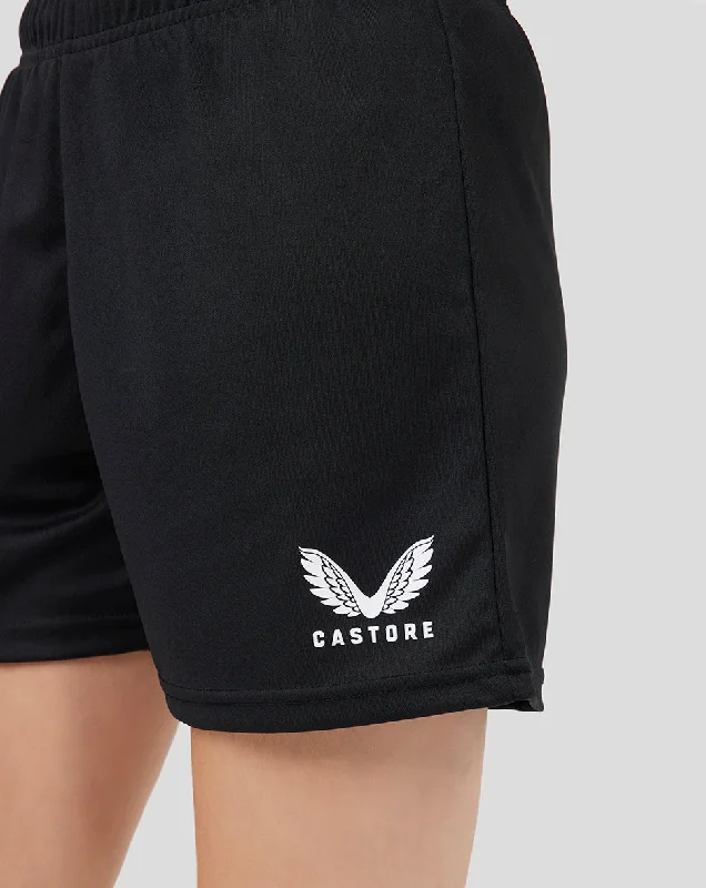 Women's Core Black Training Shorts