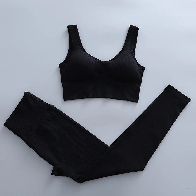 black bra set / L