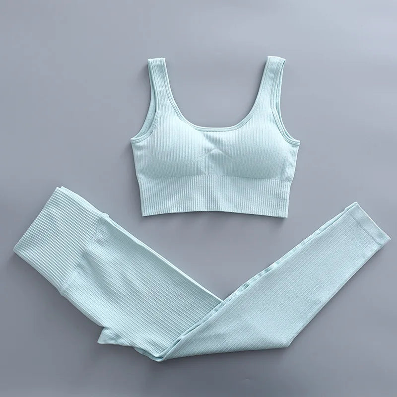 blue bra set / L