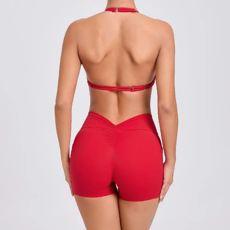 S / Red / 78% Nylon + 22% Spandex