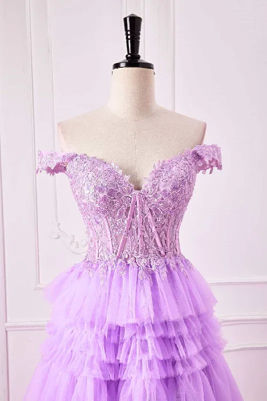 a-line-off-the-shoulder-lavender-corset-ruffle-tulle-prom-dress