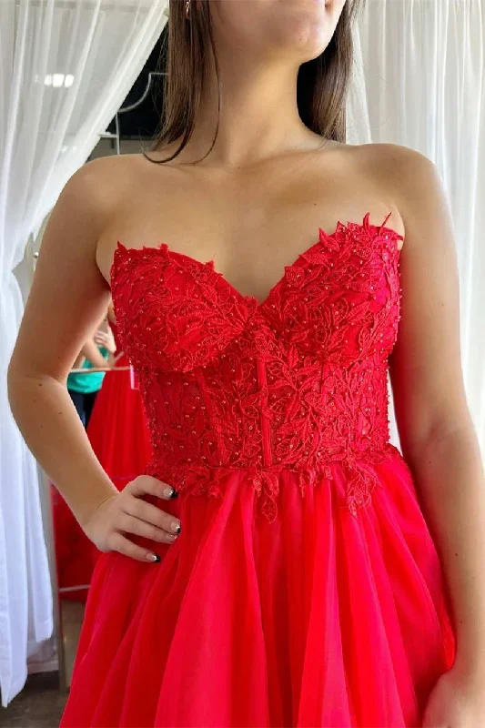 a-line-red-sweetheart-corset-ruffle-prom-dress