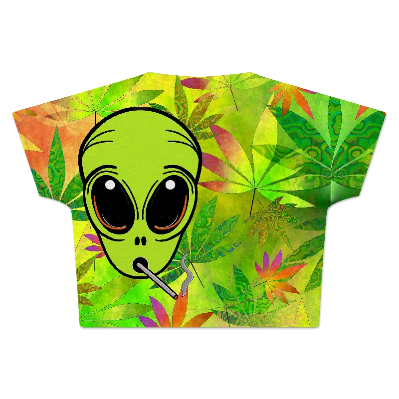 alien-weed-crop-tee