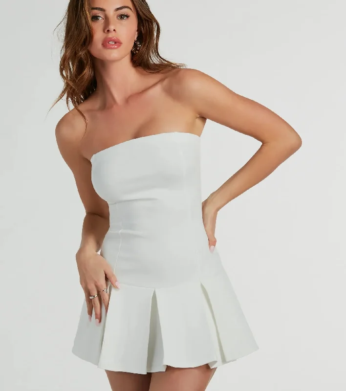 all-the-likes-strapless-pleated-ponte-romper-065031136001