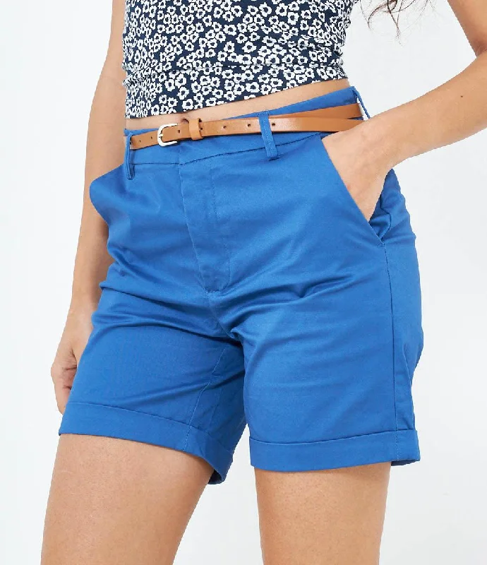 b4e575sh-shorts-con-cintura