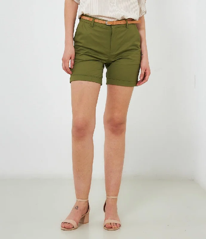 b4e575sh-shorts-con-cintura