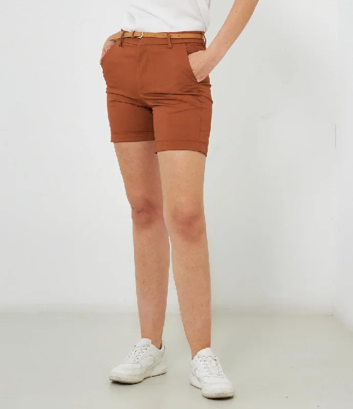 b4e575sh-shorts-con-cintura