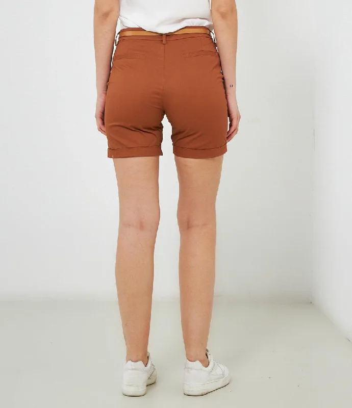 b4e575sh-shorts-con-cintura