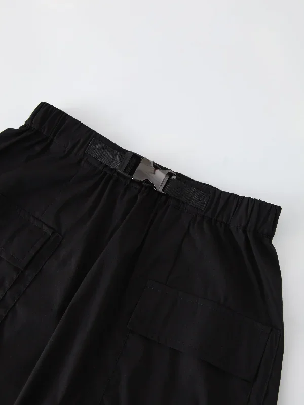 buckle-cargo-skirt-black