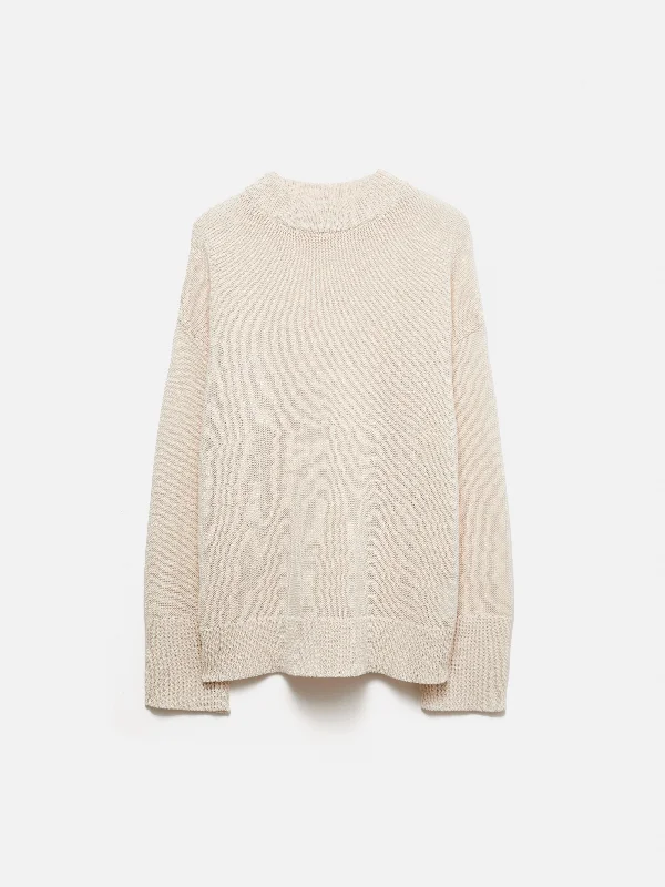 corded-cotton-blend-jumper-cream