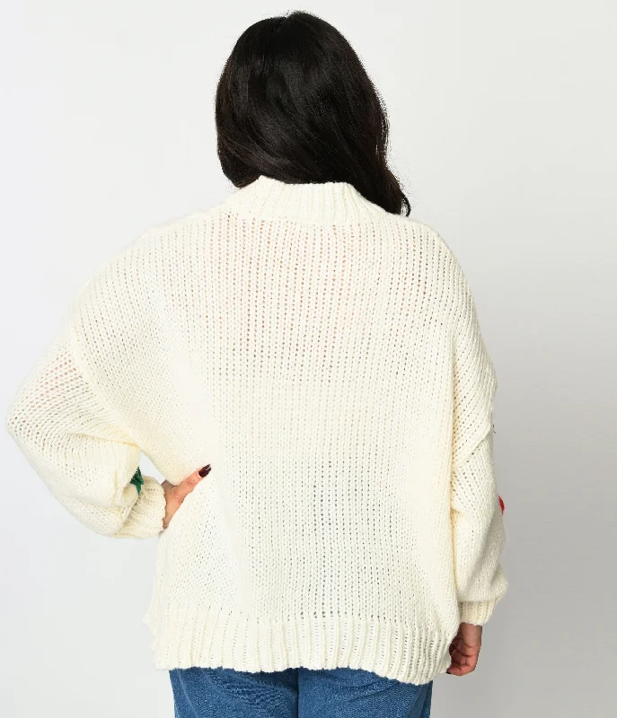 cream-3d-multicolor-floral-knit-pullover