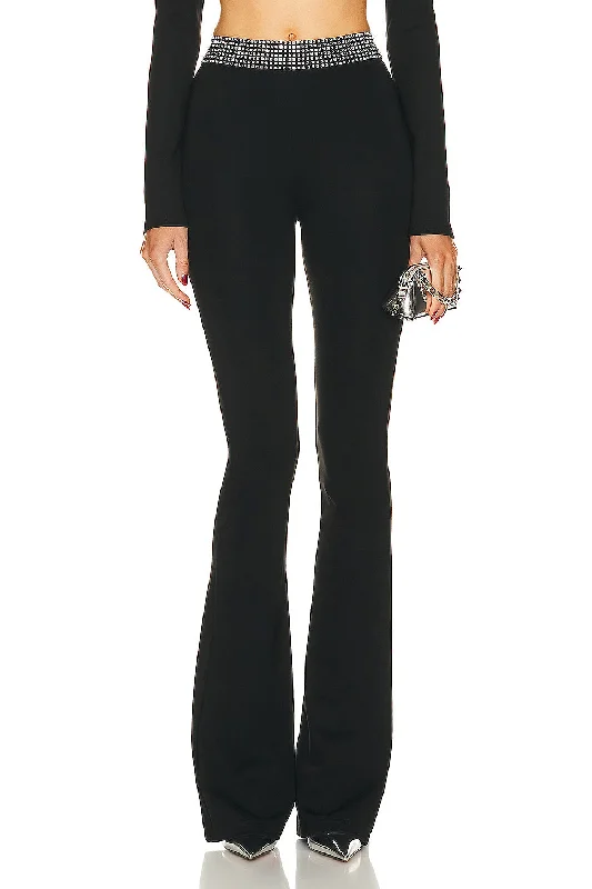 Crystal Embroidered Trouser