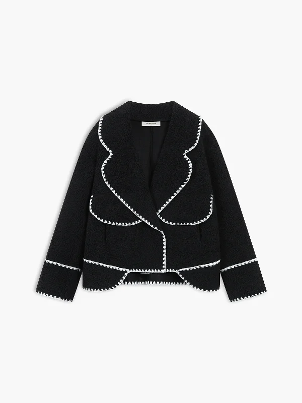 embroidered-trim-fleece-kimono-jacket