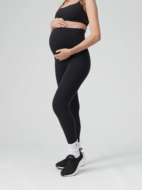 Energy Foldover Legging - Onyx Black