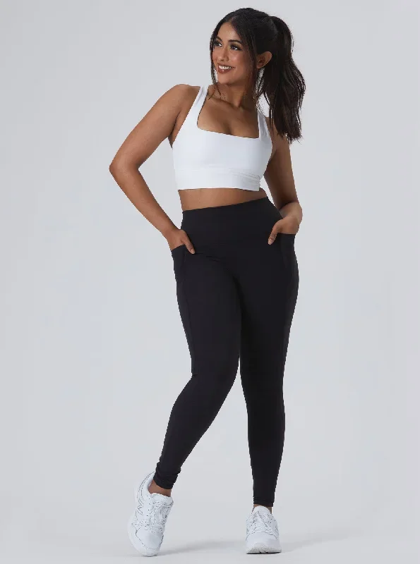 Legacy Pocket Legging - Onyx Black