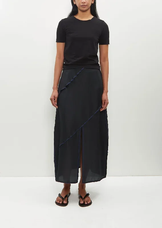 Deconstructed Midi Skirt