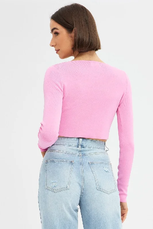 pink-knit-top-long-sleeve-crop-kn14024-40ub