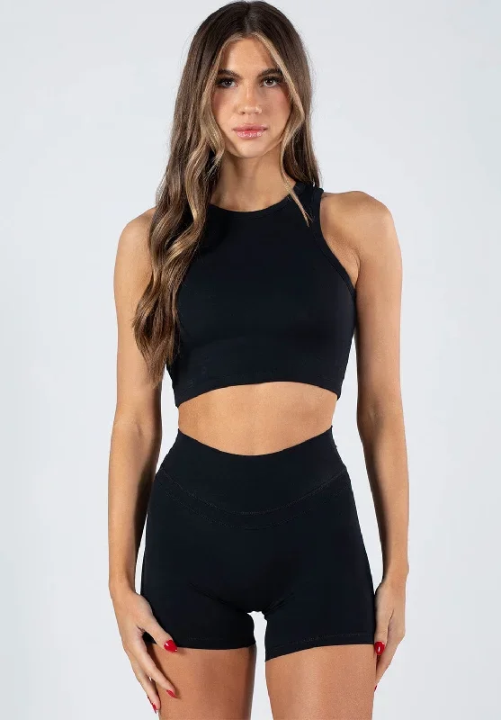 RecStretch Classic Crop Black