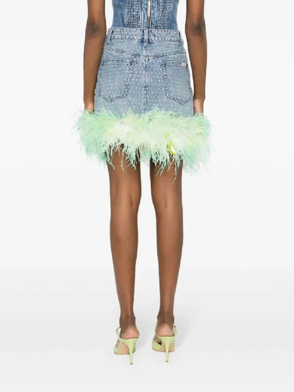 self-portrait-blue-rhinestone-feather-denim-skirt-skirts-600043949blu