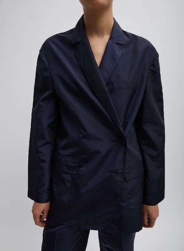 Silk Nylon Liam Blazer