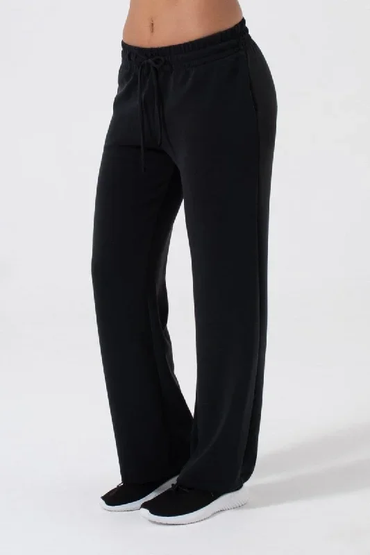 Sleek Fabric Straightleg