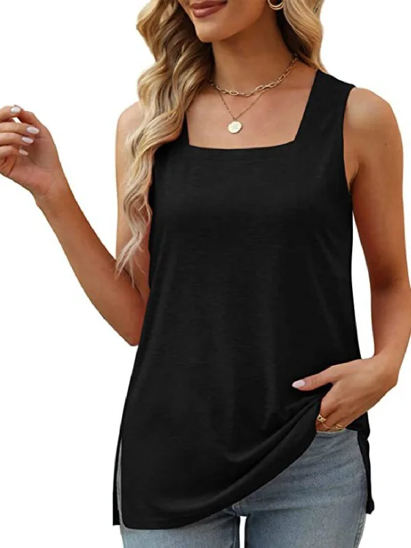 slit-square-neck-tank