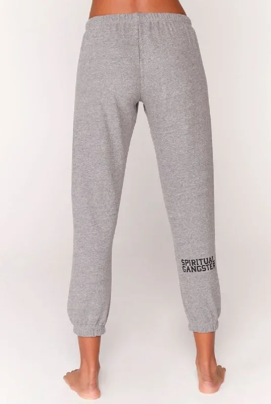 Spiritual Gangster Perfect Sweatpant - Grey