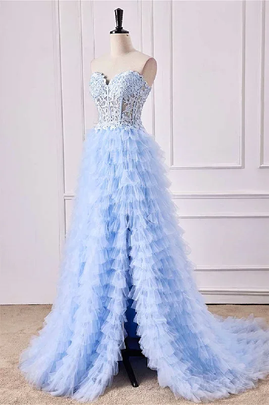 sweetheart-light-blue-lace-corset-ruffle-a-line-prom-dress