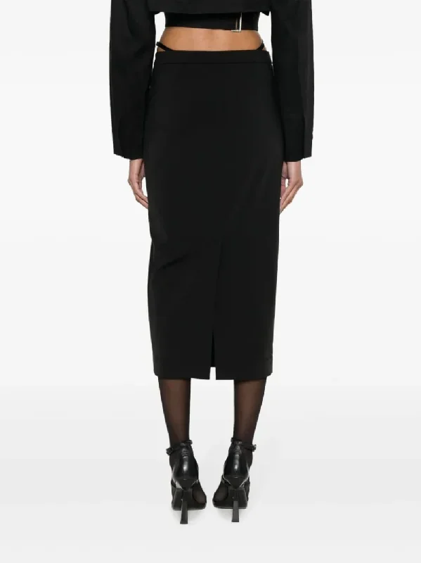 t-by-alexander-wang-fitted-long-skirt-with-logo-skirts-600041274blk