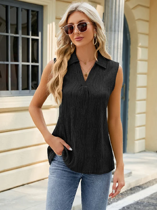 textured-johnny-collar-tank