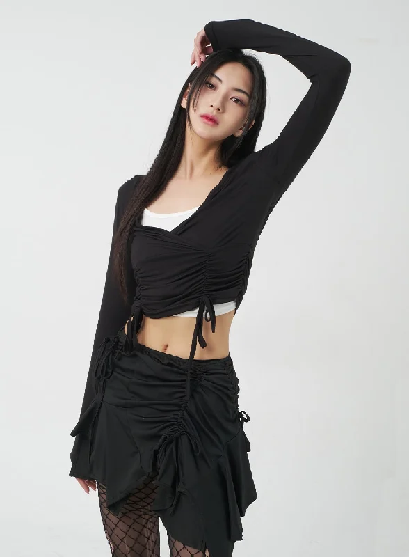 v-neck-cropped-top-by309