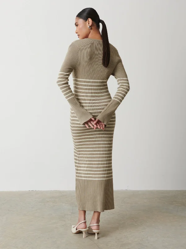 vanessa-striped-knit-dress-taupe-and-cream-stripe