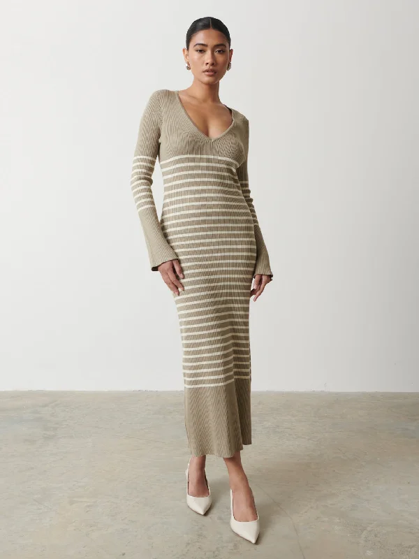 vanessa-striped-knit-dress-taupe-and-cream-stripe