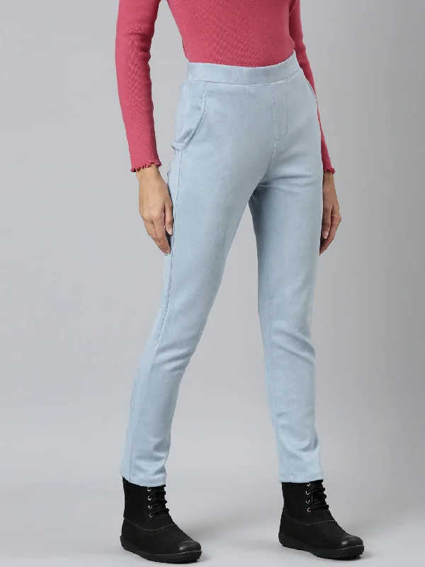 women-solid-aqua-mid-rise-suede-treggings