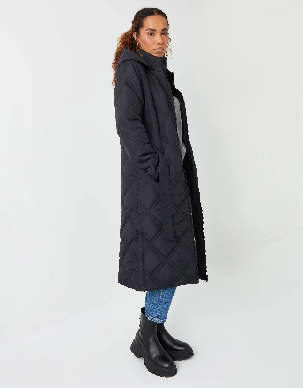 womens-black-diamond-quilted-hooded-belted-ladies-coat-tbld07857