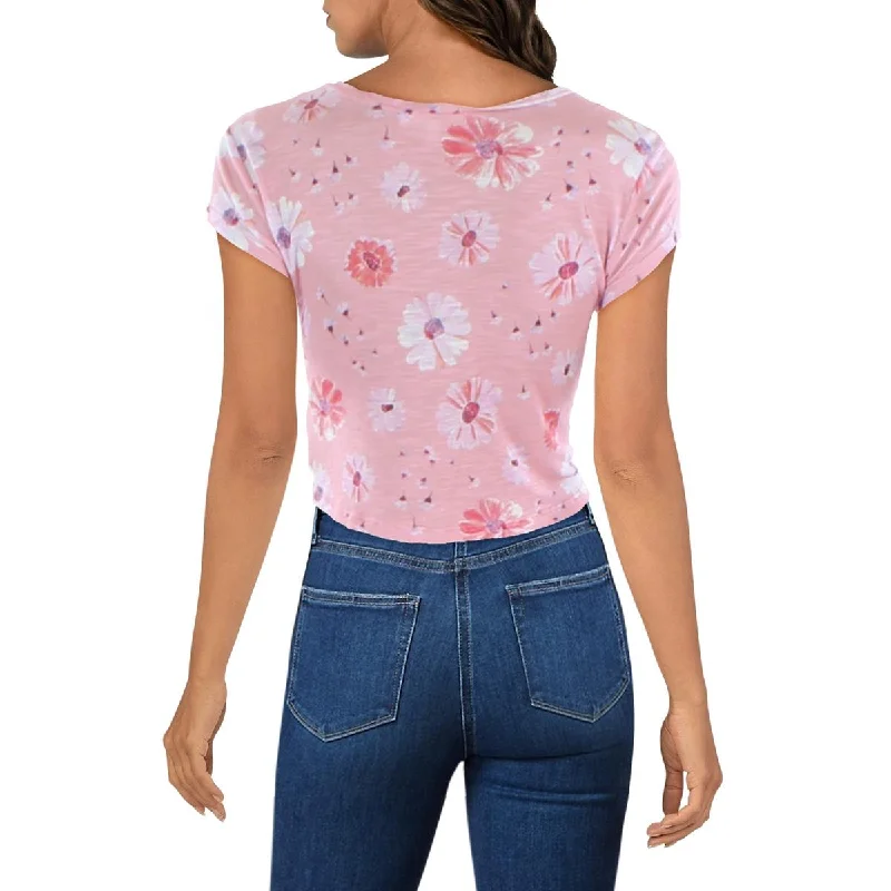 womens-floral-print-slub-cropped